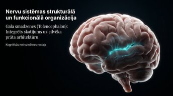 Презентация 'Nervu sistēmas strukturālā un funkcionālā organizācija', 1.