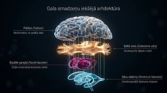 Презентация 'Nervu sistēmas strukturālā un funkcionālā organizācija', 4.