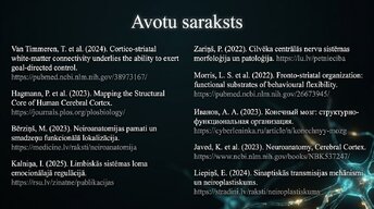 Презентация 'Nervu sistēmas strukturālā un funkcionālā organizācija', 15.