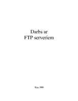 Реферат 'Darbs ar FTP serveriem', 1.