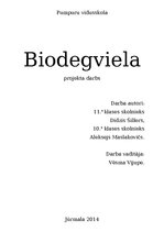 Презентация 'Biodegviela', 1.