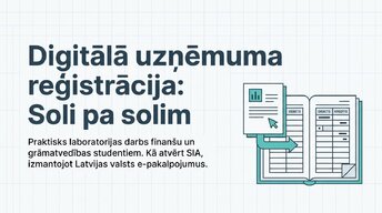 Презентация 'Digitālā uzņēmuma reģistrācija', 1.