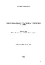 Дипломная 'Personāla atlases stratēģijas uzņēmumos Latvijā', 2.