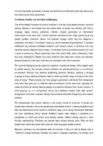 Эссе 'Cultural traditions in modern society', 2.