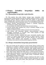 Реферат 'Eiropas Savienības integrācijas procesi un attīstības politika. Latvijas integrā', 3.