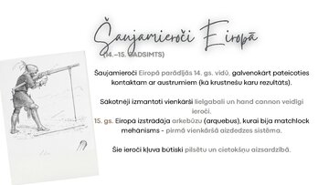 Презентация 'Šaujamieroču attīstība', 16.