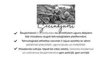 Презентация 'Šaujamieroču attīstība', 35.