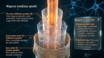 Презентация 'Muguras smadzenes', 6.