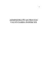 Дипломная 'Administratīvais process Valsts darba inspekcijā', 1.