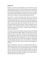 Эссе 'My Best Friend', 1.