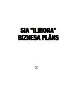 Бизнес план 'SIA "Ilibora"', 1.