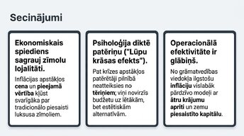 Презентация 'Ātrā mode un patērētāju uzvedība inflācijas apstākļos', 13.