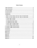 Реферат 'News values construed in BBC climate stories', 2.