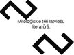 Презентация 'Mitoloģiskie tēli latviešu literatūrā', 1.
