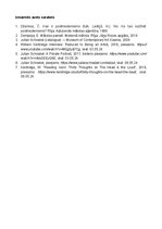 Эссе 'Postmodernisti Viljams Kentridžs un Džulians Šnābels', 6.