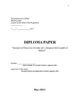Дипломная 'Анализ финансового состояния предприятия по производству биотоплива', 3.