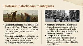 Презентация 'Reālisms', 18.
