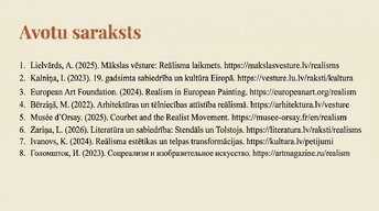 Презентация 'Reālisms', 21.