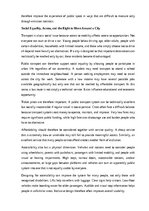 Эссе 'Public transport and sustainable cities', 4.