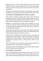 Эссе 'Public transport and sustainable cities', 8.
