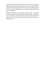 Эссе 'Public transport and sustainable cities', 11.