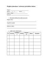 Образец документа 'Projekta plānošanas un uzdevumu pārvaldības šablons', 1.
