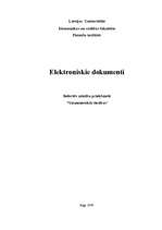 Реферат 'Elektroniskie dokumenti', 1.