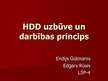 Презентация 'HDD uzbūve un darbības princips', 1.