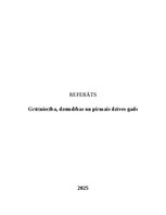 Реферат 'Grūtniecība, dzemdības un pirmais dzīves gads', 1.