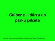 Презентация 'Gulbene - dārzu un parku pilsēta', 1.