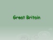 Презентация 'Great Britain', 1.