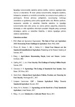 Эссе 'Ilgtspējīga lauksaimniecība un pārtikas drošība', 3.