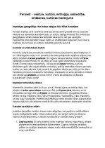 Конспект 'Persiešu vēsture, kultūra, mitoloģija, sabiedrība un kultūras mantojums: konspek', 1.
