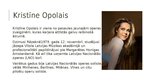 Презентация 'Latviešu mūsdienu akadēmiskā mūziķe - Kristīne Opolais', 2.