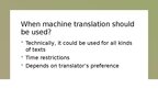Презентация 'Final thoughts on machine translation', 7.