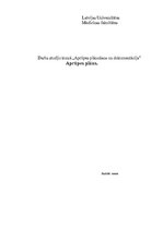 Отчёт по практике 'Aprūpes plāns ginekoloģiskai pacientei', 1.