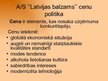 Презентация 'A/s "Latvijas Balzams"', 2.