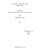 Эссе 'Vai pedagoģiskās attieksmes humanizācija un demokrātiskuma principu ievērošana i', 1.