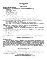 Конспект 'Mātes dienas scenārijs', 1.