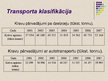 Презентация 'Transporta pakalpojumu nozares attīstība Latvijā 21.gadsimtā', 10.