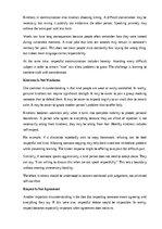Эссе 'The value of kindness and respect', 6.