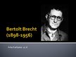 Презентация 'Bertolt Brecht', 1.