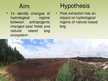 Презентация 'The Peat Extraction Impact on Hydrological Regime of the Raised Bog', 5.