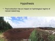 Презентация 'The Peat Extraction Impact on Hydrological Regime of the Raised Bog', 7.