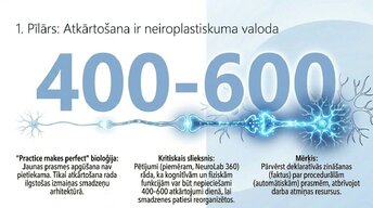 Презентация 'Kā ikdienas mācīšanās paradumi stiprina neiroplastiskumu', 6.