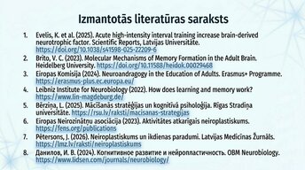 Презентация 'Kā ikdienas mācīšanās paradumi stiprina neiroplastiskumu', 14.