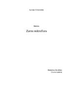 Конспект 'Zarnu mikroflora', 1.