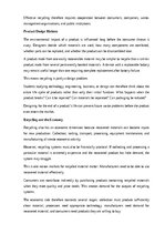 Эссе 'The importance of recycling', 10.