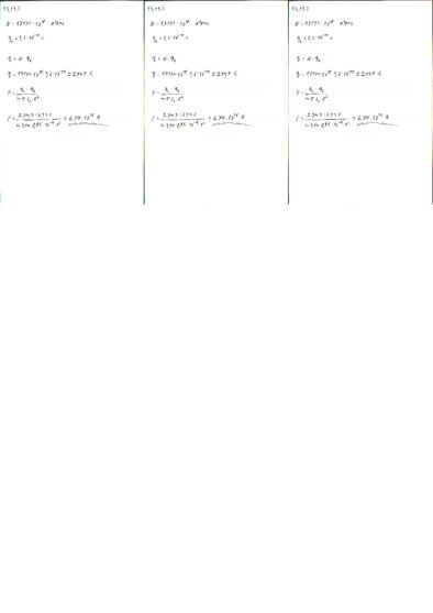 Конспект 'Fizikas uzdevumu risinājumu apkopojums. Kulona likums. Elektriskā lauka intensit', 21.