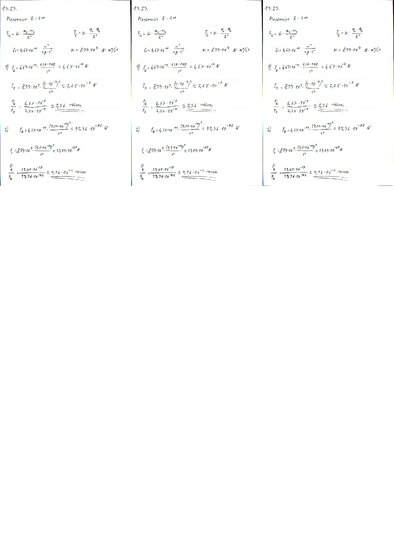 Конспект 'Fizikas uzdevumu risinājumu apkopojums. Kulona likums. Elektriskā lauka intensit', 34.